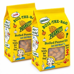 Boil-The-Bag Peanuts - DIY Boiled Peanut Kit - 2 Bags