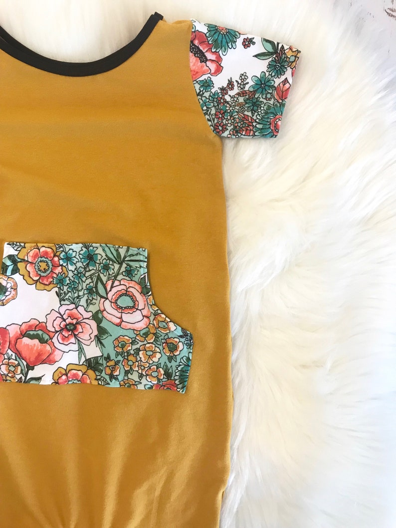 mustard baby girl outfit