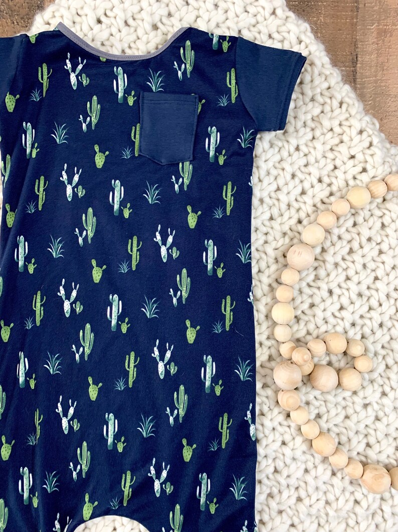 baby boy cactus outfit