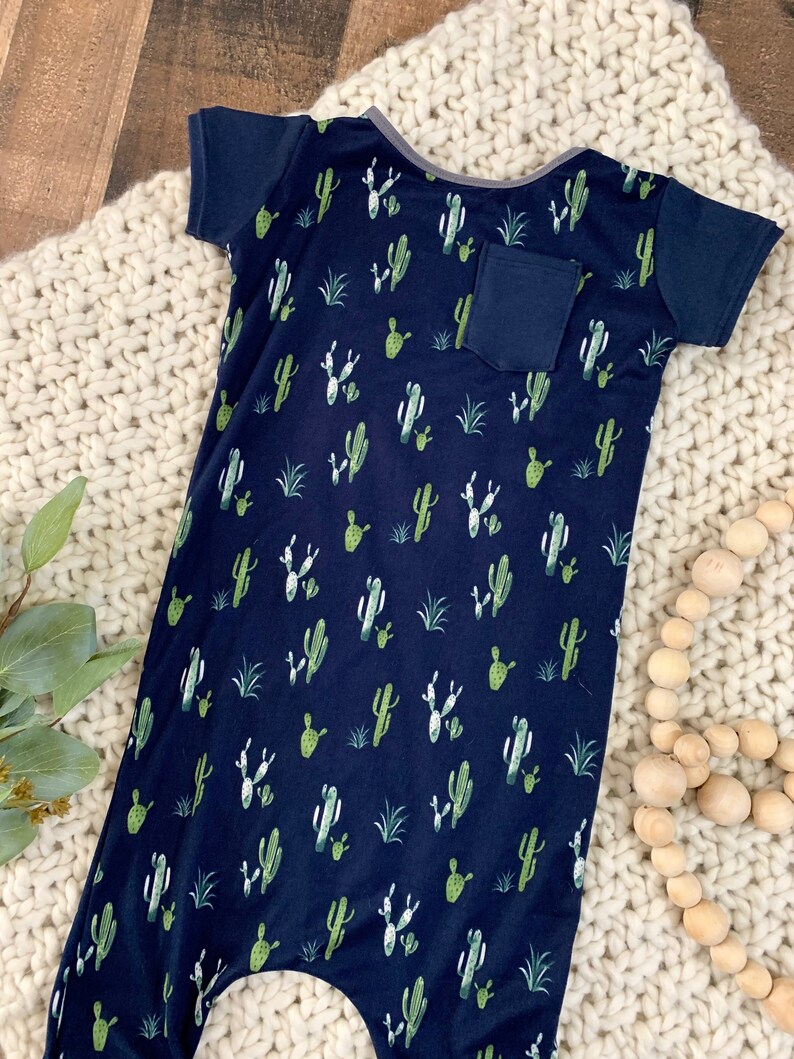 baby boy cactus outfit