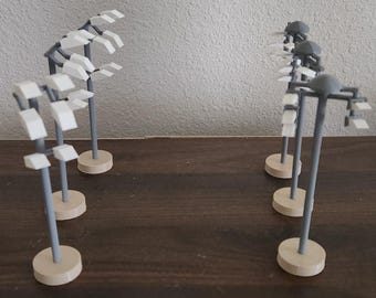 Set of 6 Model Airport Lights