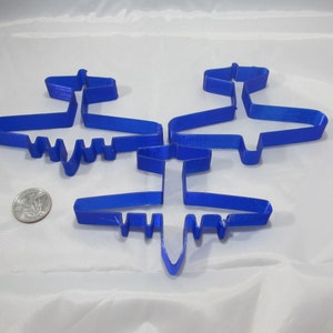 Set of 3 Military Airplane Cookie Cutters