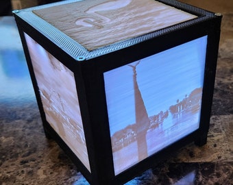 The Sights of Lakeland, FL Lithopane Light Up Photo Box