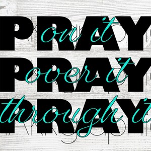 Pray On It SVG