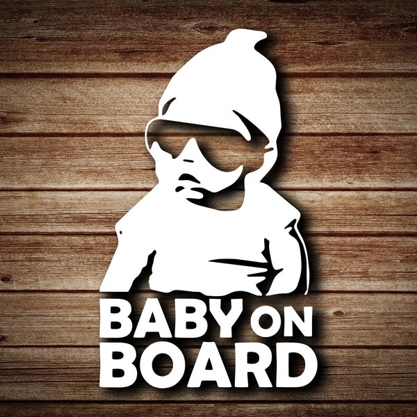 Baby On Board | Hangover Baby | Carlos | Die-cut Sticker Decal