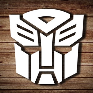 Transforming Auto Robot Auto Emblem - [Chrome][2 1/2'' Tall]