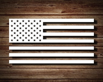 American Flag Die-cut Sticker