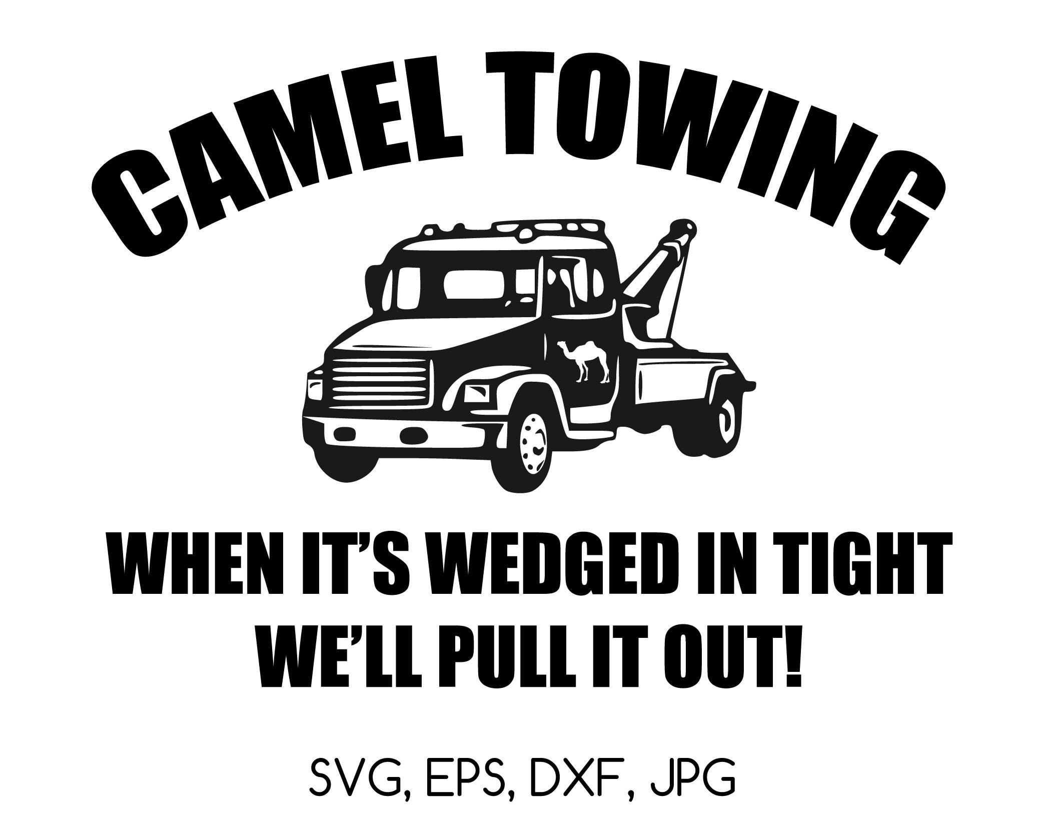 Download Camel Towing Funny SVG EPS DXF jpg digital cut file for | Etsy