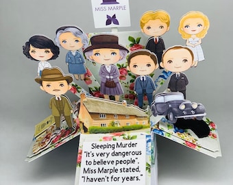 Miss Marple Murder Mysteries Card