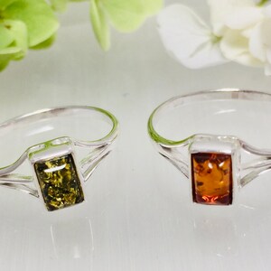 Baltic Amber Ring,Unique Amber Ring,Bernstein,Amber Stone,Green Amber Ring,Amber Jewelry,Silver Ring,Amber and Silver,Dainty Amber Ring,Gift