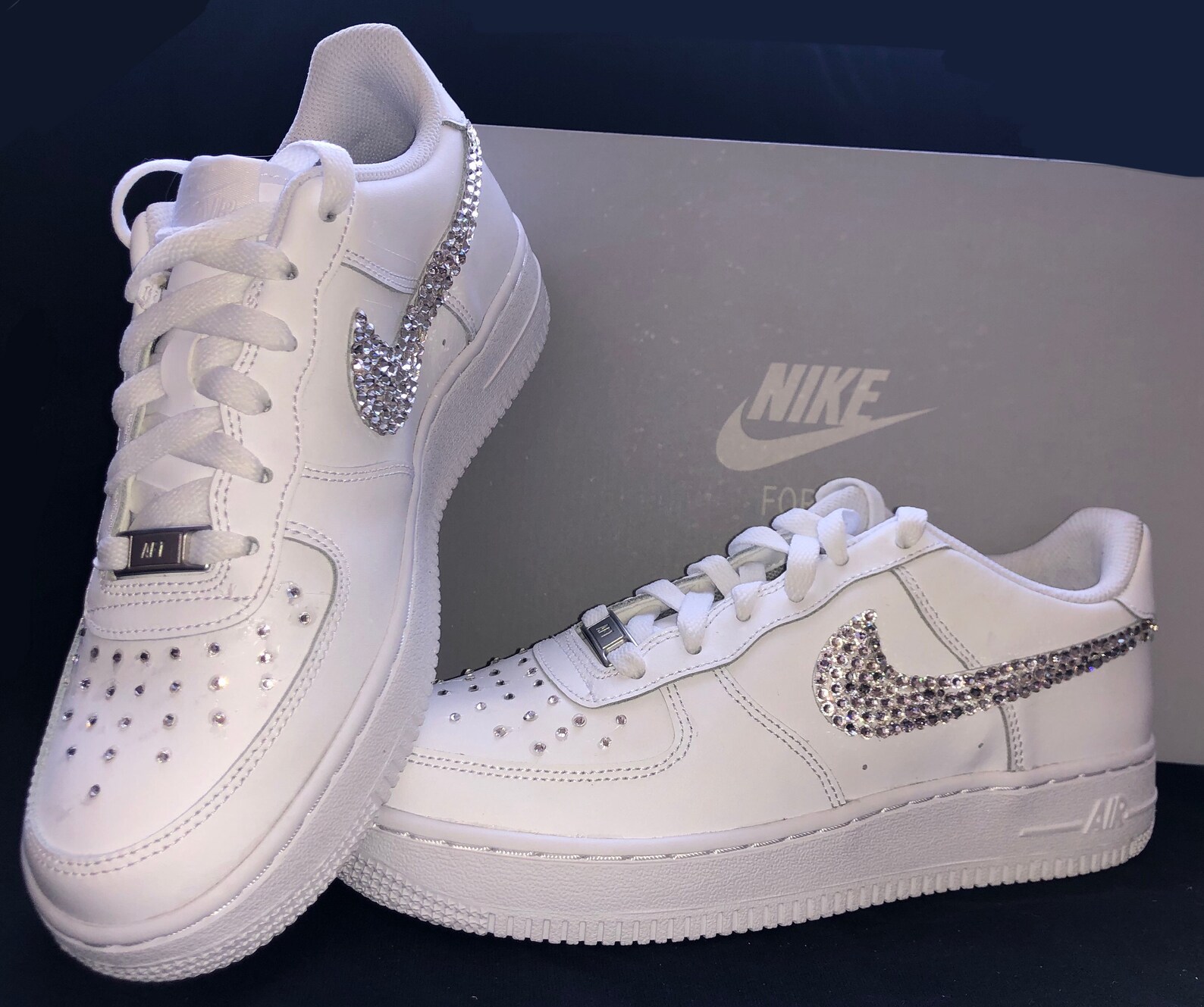 swarovski crystal air force ones