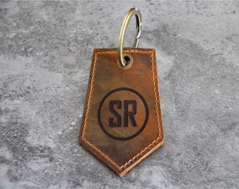 Personalized Leather Keychain key holder key hooks Key Fob Key ring Bride Wedding Gift Groom Gift Couple Gift Fathers Gift Keychian for Men