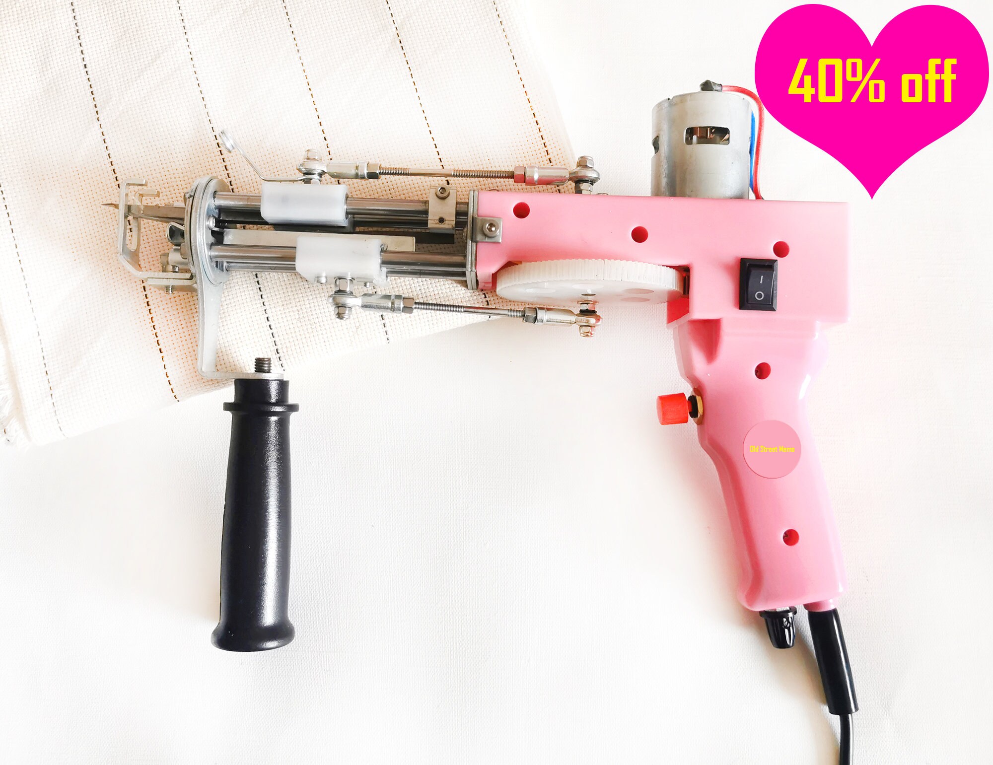 Pink Tufting gun Cut pile tufting gun Rug tufting machines Etsy