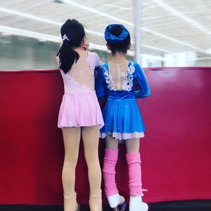Pink Figure Skating Dress - Etsy