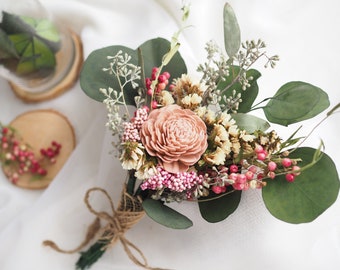 sola flower bouquet, dried flower, preserved flowers, gift for her, flower decoration, flower arrangement, home decor, table decor, handmade
