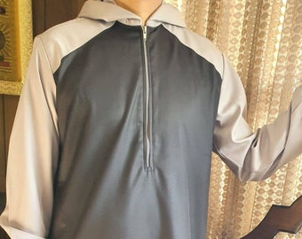 Hoodie Thobes, Thobe, IElegant Designer thobe,Arabic dress, Islamic clothing, hoodie thobes, Middle East, Jubbah,kaftan, Men designer thobes