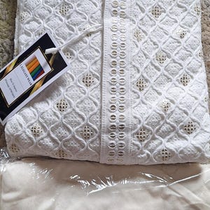 Conjunto de pijama Chikankari kurta para hombre para fiestas religiosas y de bodas, conjunto de kurta para hombres étnicos indios, pijama kurta hecho a mano, salwar Kameez para hombres imagen 11