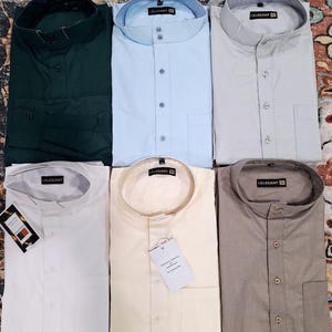 Designer cotton Thobes for Islamic Muslim men&#39;s wear - Arabic middle Eastern religious men prayer robes - men thobe - Arabic jhubba, thoub