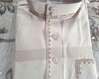 Men Thobe Islamic Muslim  Arabic middle eastern men clothing ,  thobes for men , Ramadan Gifts,  thoub Arabic jhubba , men prayer wear