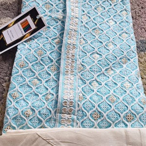 Conjunto de pijama Chikankari kurta para hombre para fiestas religiosas y de bodas, conjunto de kurta para hombres étnicos indios, pijama kurta hecho a mano, salwar Kameez para hombres imagen 10