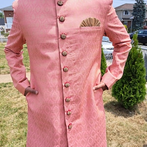 Men Sherwani, Kurta Pajama, Cross Cut Sherwani, Indian Wear, Desi wear, Party Wear, Pakistani wear, salwar Kameez, Men party wear, men wear