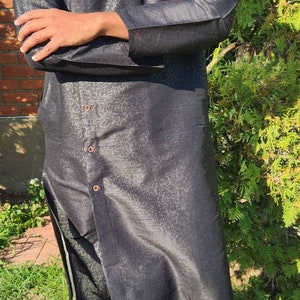 Men Kurta Churidar set men's kurta pajama Indian Wear Desi wear Party Wear Pakistani wear salwar Kameez Men party wear men wear image 5
