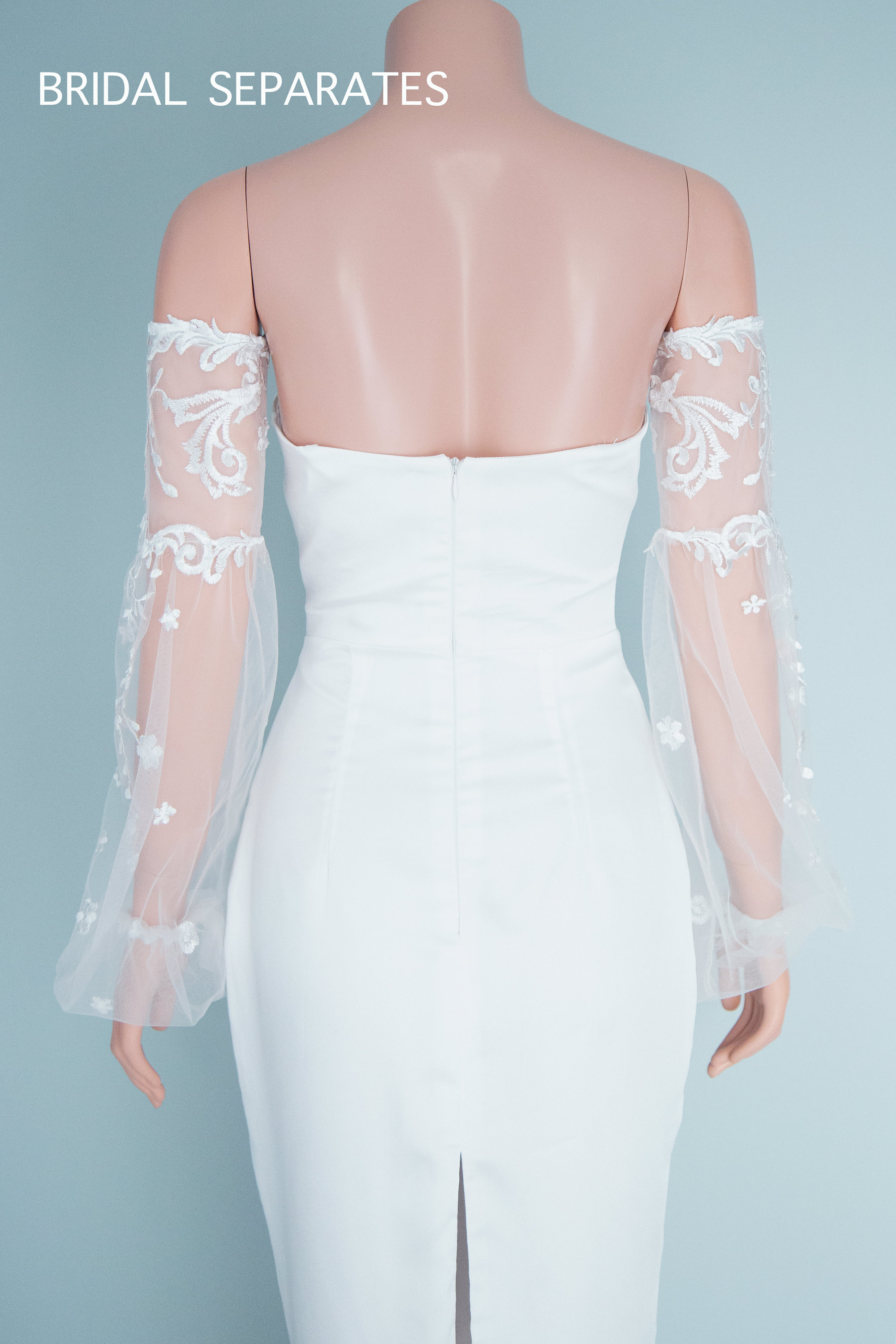 Wedding Dress Sleeves Detachable, Bicep Wedding Sleeves Detachable ...