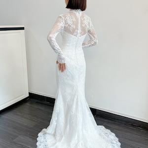 BLOSSOM Lace Wedding Dress Overlay main image 1