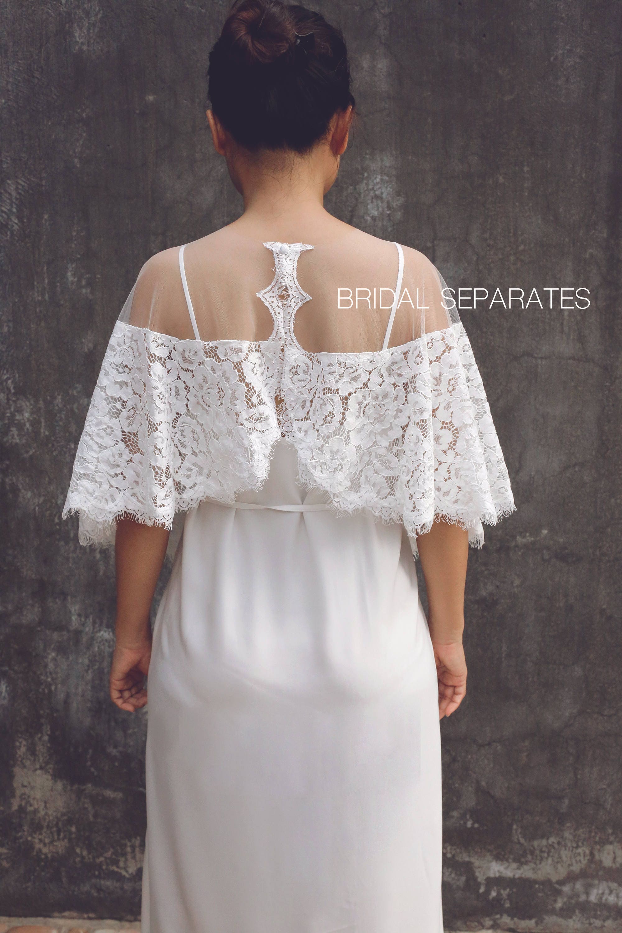 Embroidered Lace Long Cover Up Dress