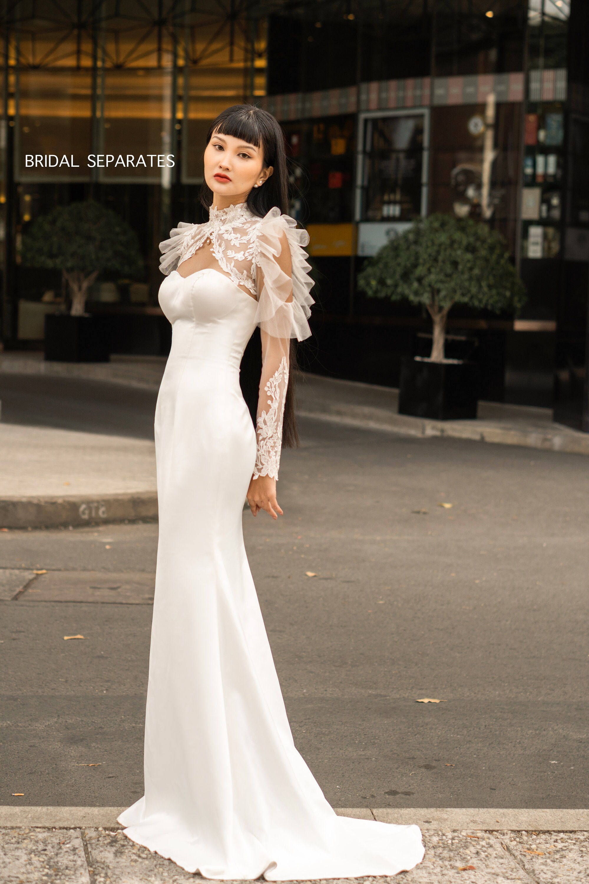 bolero jackets for formal dresses with sleeves Luxe Layer Beaded Sheer Mesh Bolero