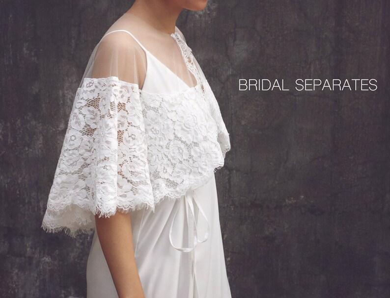 Lace Wedding Dress Cover Up Embellished Bridal Dress Cover Etsy