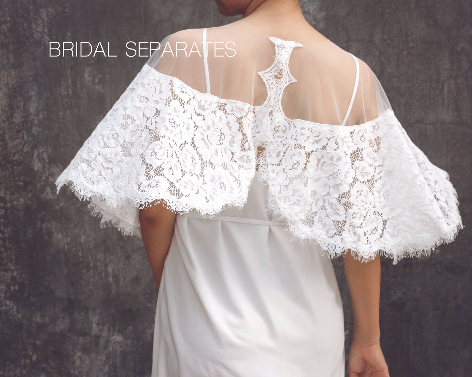 Lace Wedding Dress Cover Up Embellished Bridal Dress Cover Etsy