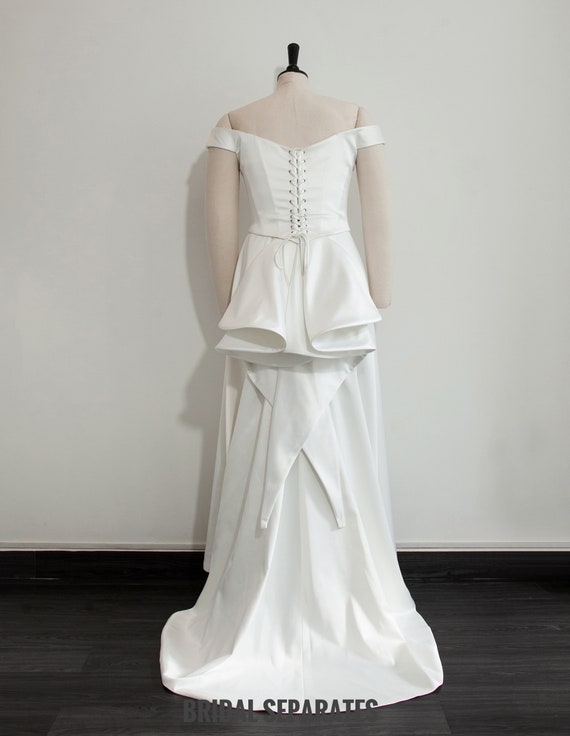 satine moulin rouge white dress Buy Satine Moulin Rouge Wedding Dress, Satin A-line Wedding Dress,  Minimalist A Line Bridal Dress, Luxury Wedding Gown Minimalist / Dress 58  Online in India