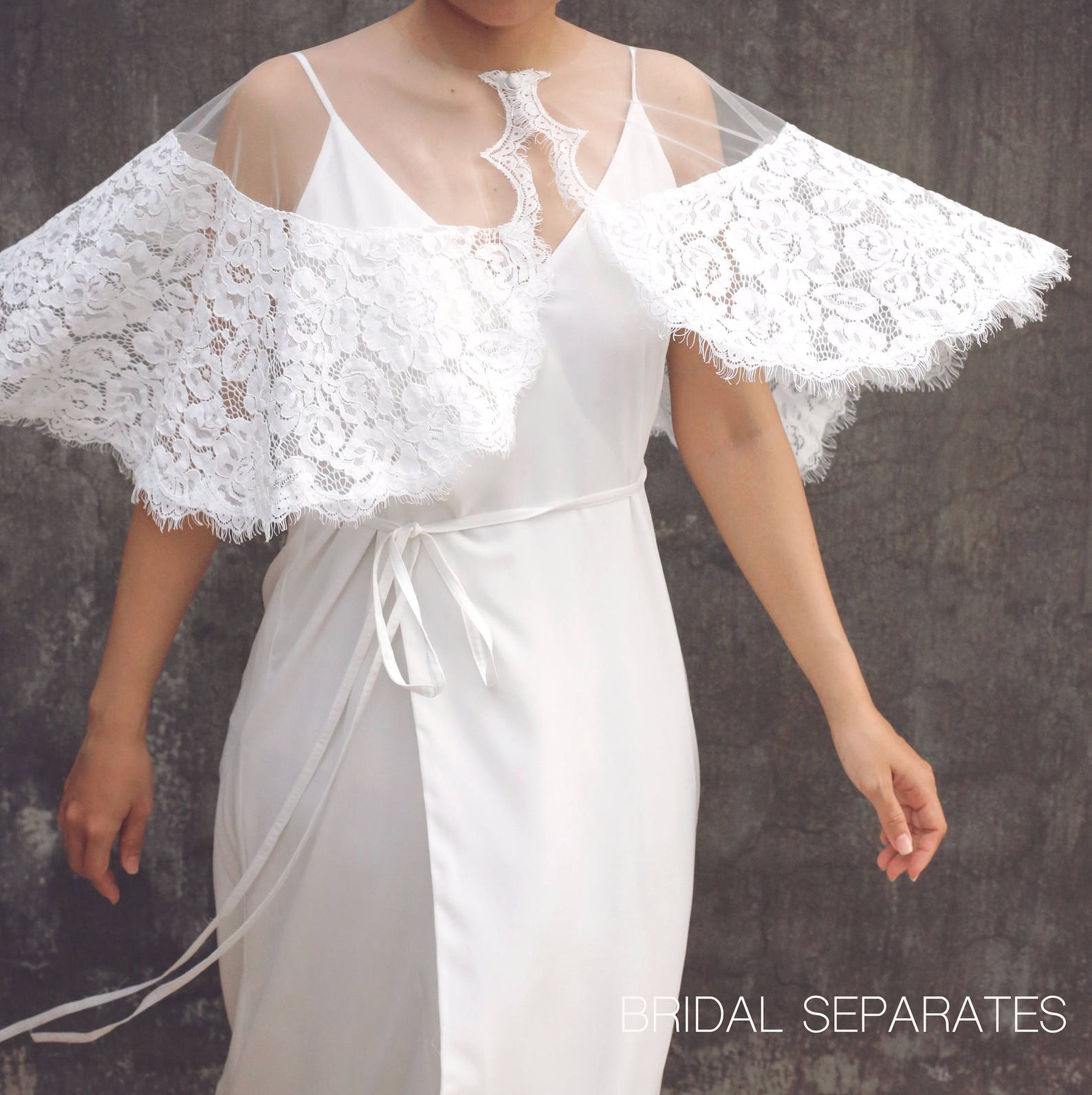 Lace Wedding Dress Cover Up Embellished Bridal Dress Cover Etsy