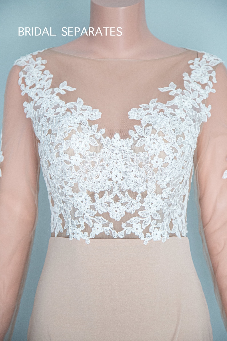 Wedding Bodysuit Long Sleeve Wedding Bodysuit Wedding Etsy