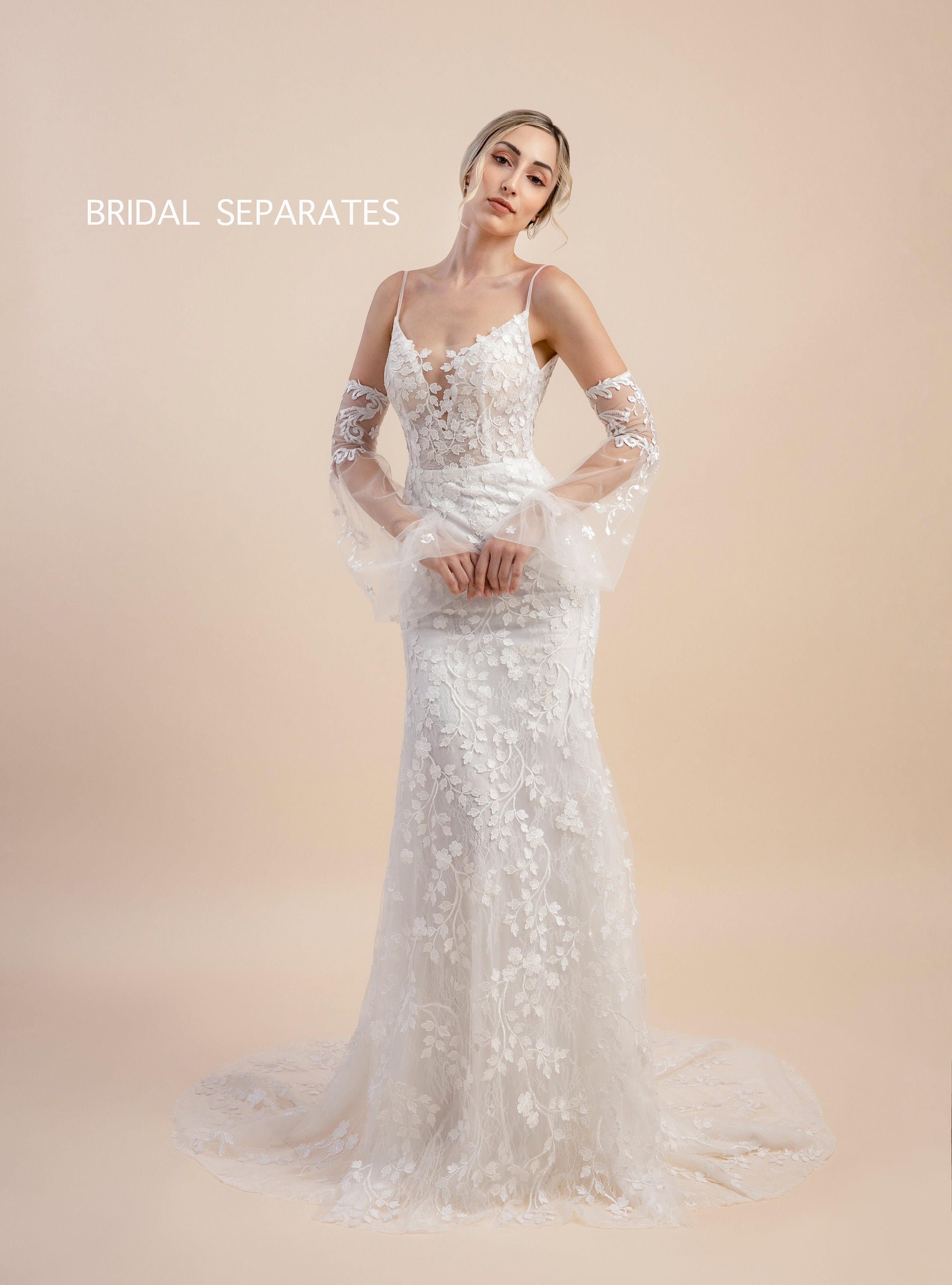 Wedding Dress Sleeves Detachable, Bicep Wedding Sleeves Detachable ...