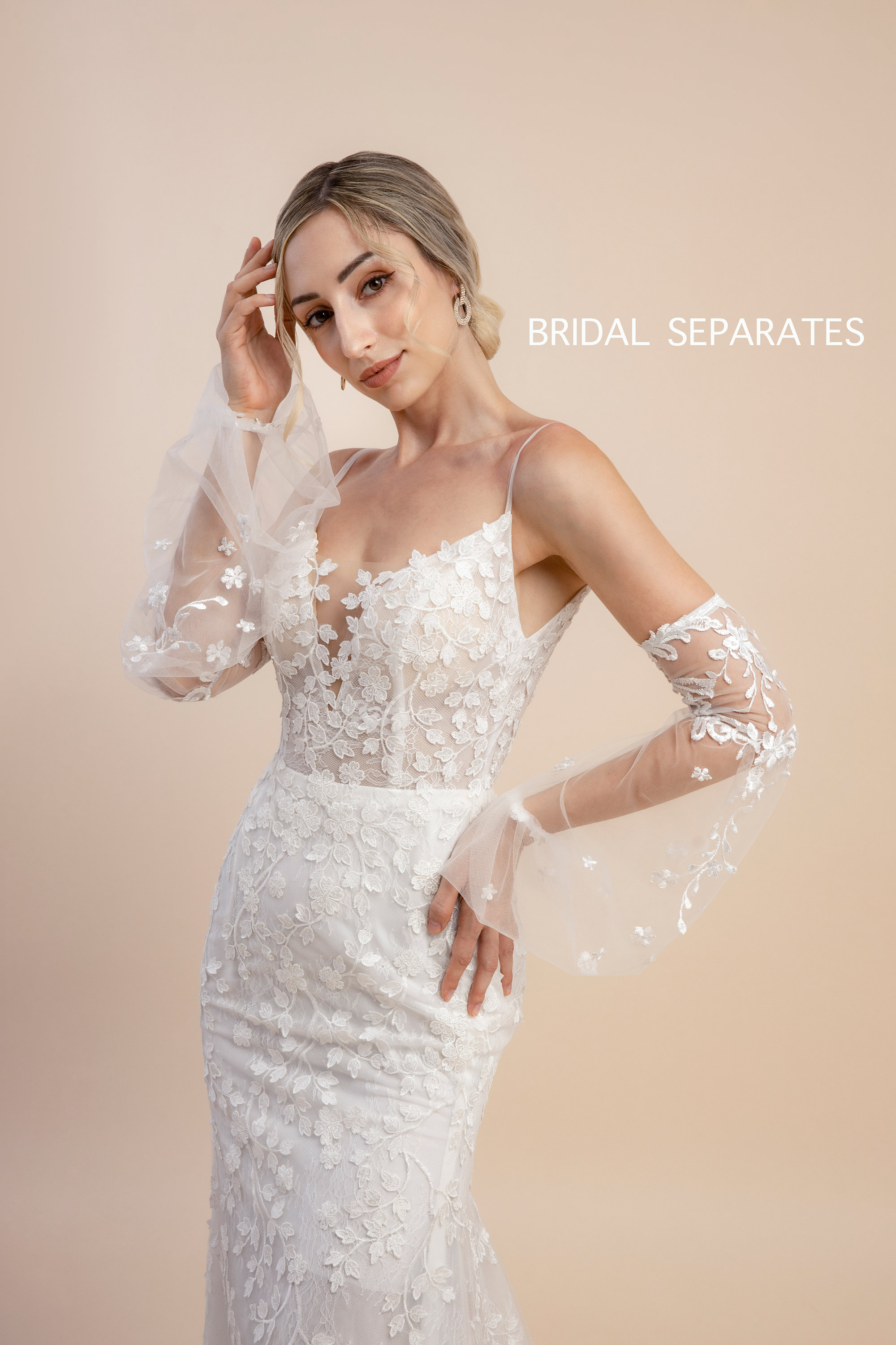 Wedding Dress Sleeves Detachable, Bicep Wedding Sleeves Detachable ...
