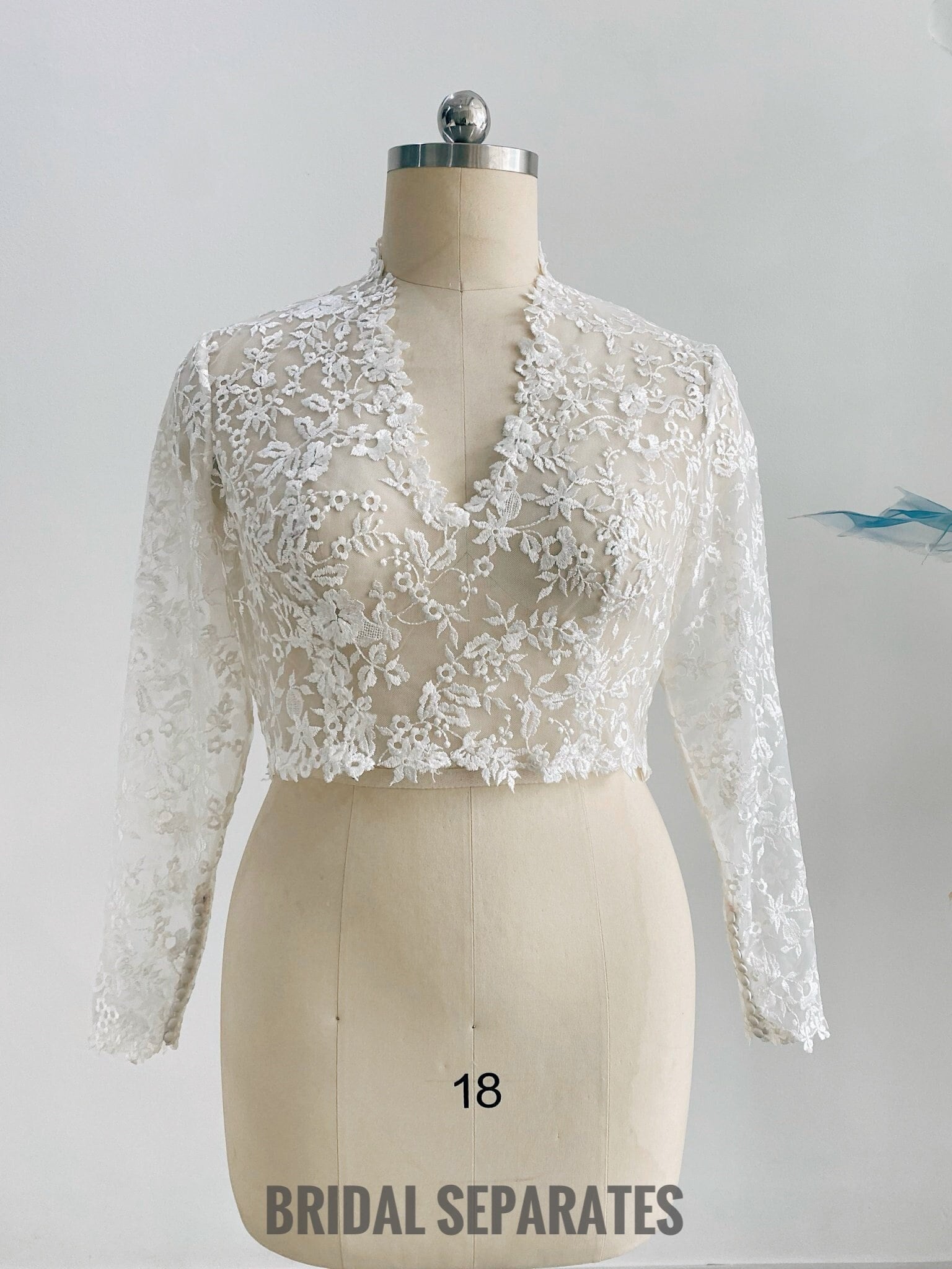 pearlescent wedding dress SADIE Wedding Dress