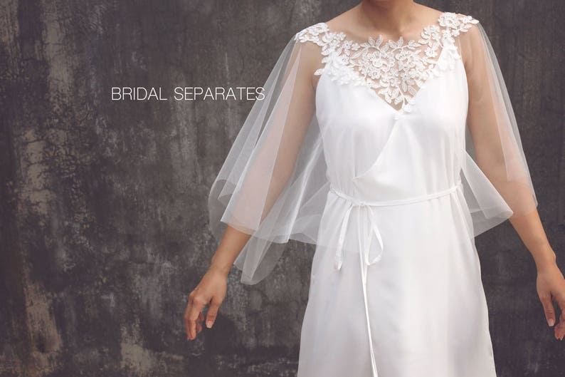 Lace Bridal Separates Custom Bridal Separates Wedding Dress Etsy