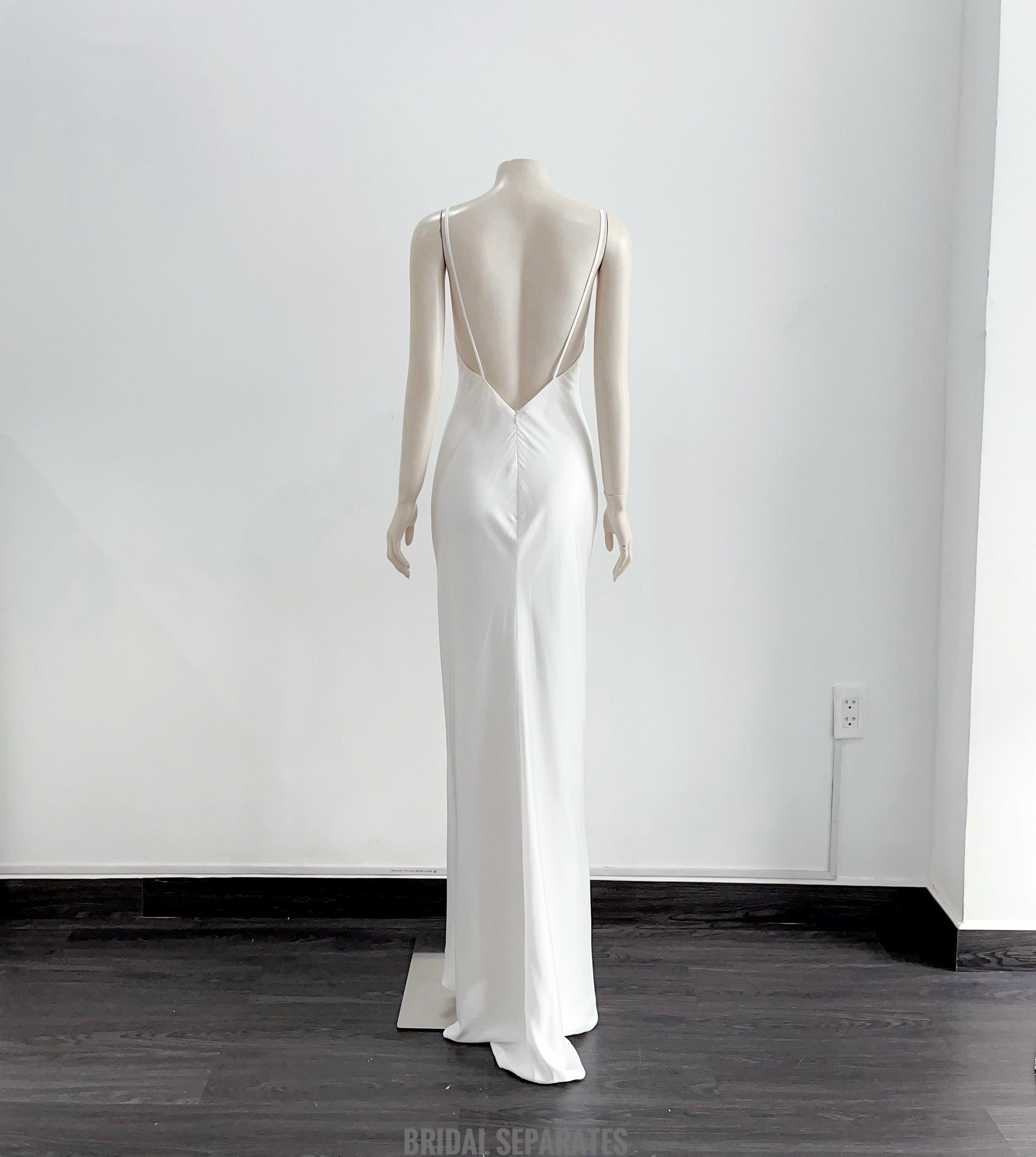 strapless open back dress Winter Rehearsal Dinner Dress | Best Proposal Dresses