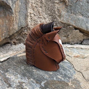 Horse Head Keychain