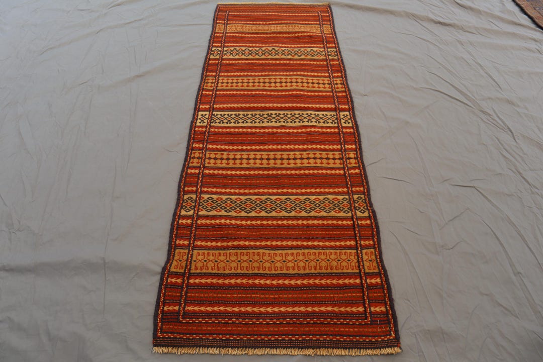 アフガン ヴィンテージ キリム キリム・アフガン - キリム・オリエンタル - キリムーペット