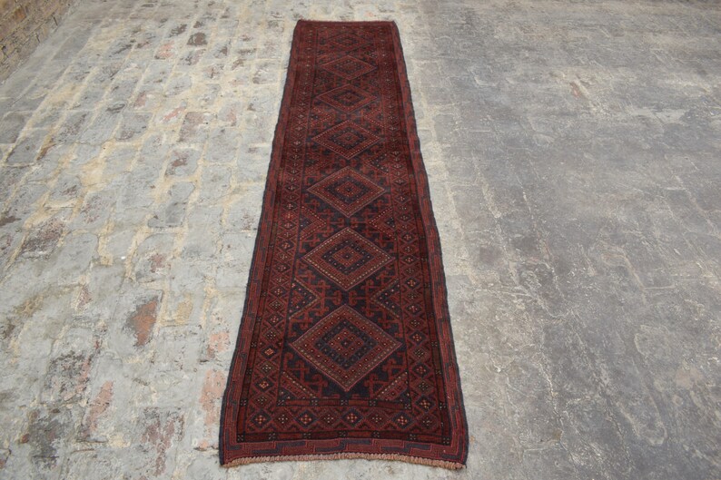 Size;- 2 X 8.10 Feet Mushkwani Rug Any Room D\u00e9cor Rug Afghan Vintage Traditional D\u00e9cor Runner Wool Rug Tropical Rug.