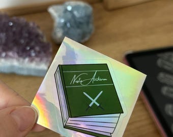 Nesta’s Journal [kiss-cut sticker]