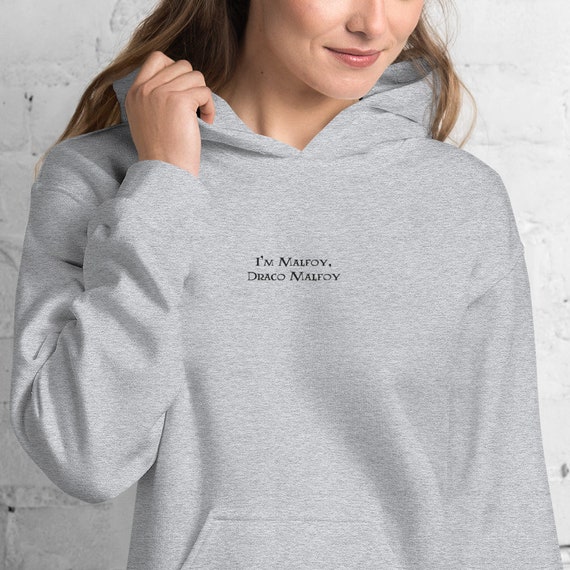 draco malfoy in a hoodie
