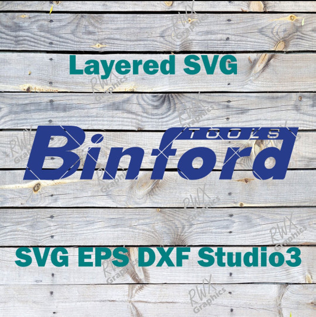 Binford Tools Home Improvement Cutting File in SVG, EPS, DXF, and