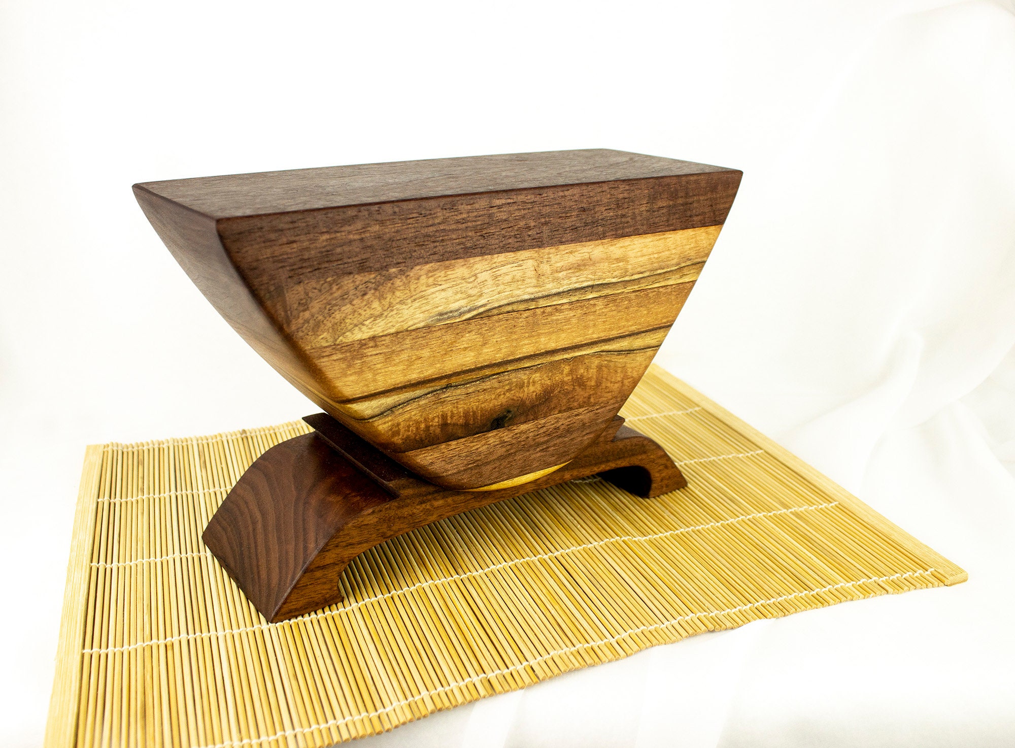 Heavy Duty Rare Walnut Personal Home Meditation Altar Zen