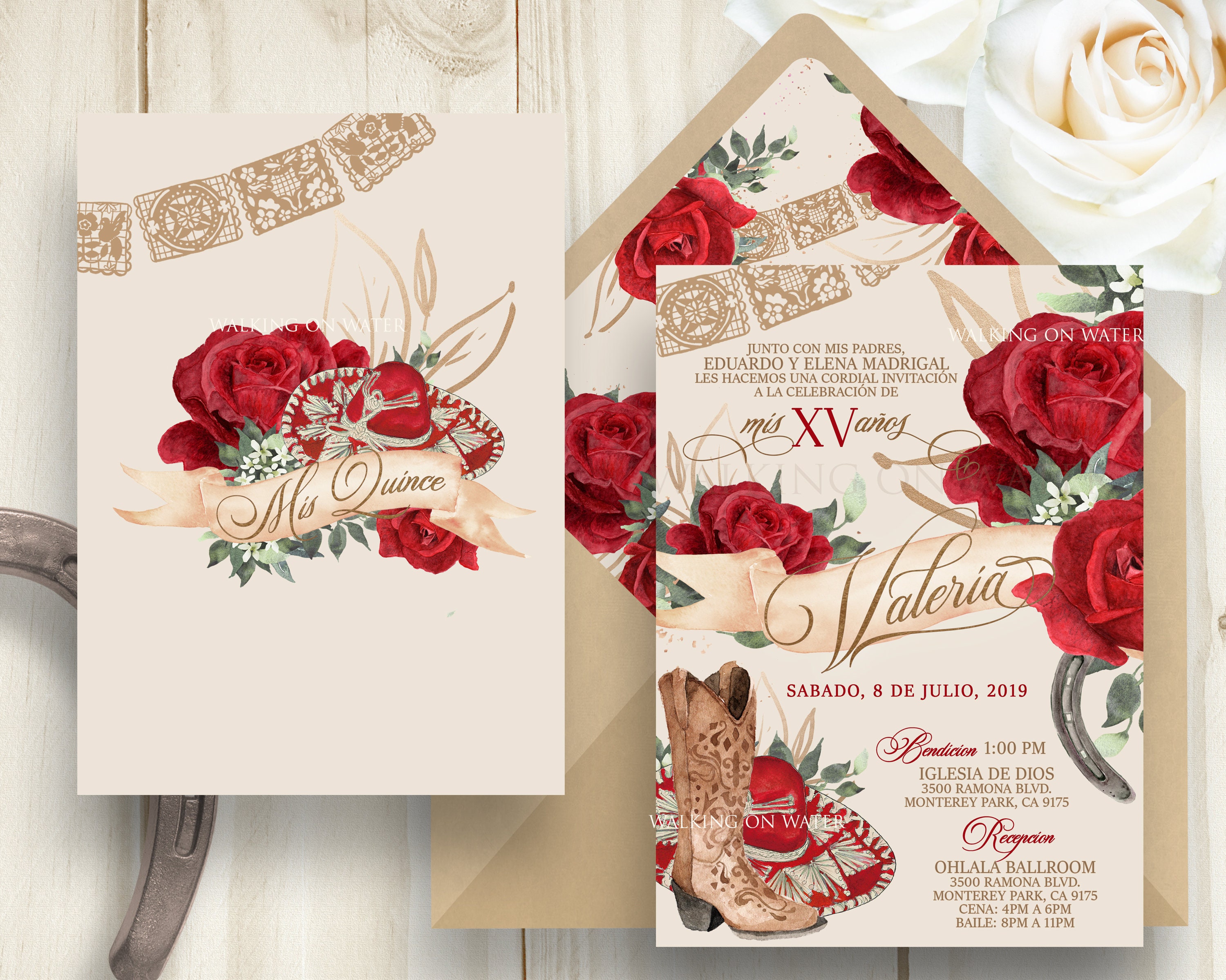 Greeting Cards Invitations Home Garden Water Colors 50 Blank 