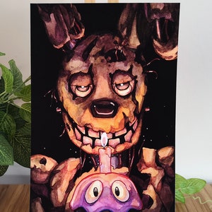FNAF Kunstdruck | Feiern | Five Nights at Freddy's Springtrap Kunst