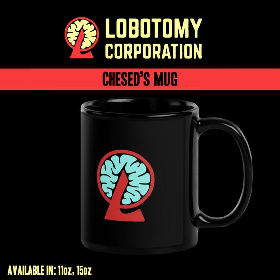 Chesed's Mug (Black) | Lobotomy Corporation | print on demand mug